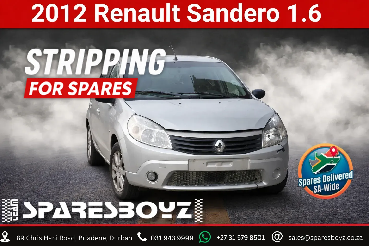 2012 Renault Sandero K7M view 1