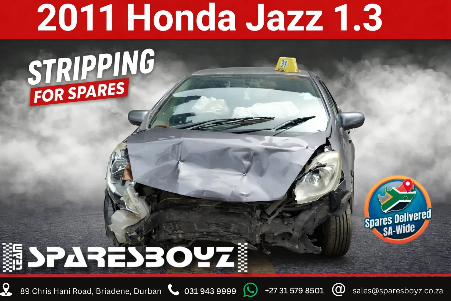 2011 Honda Jazz L13Z1 view 1