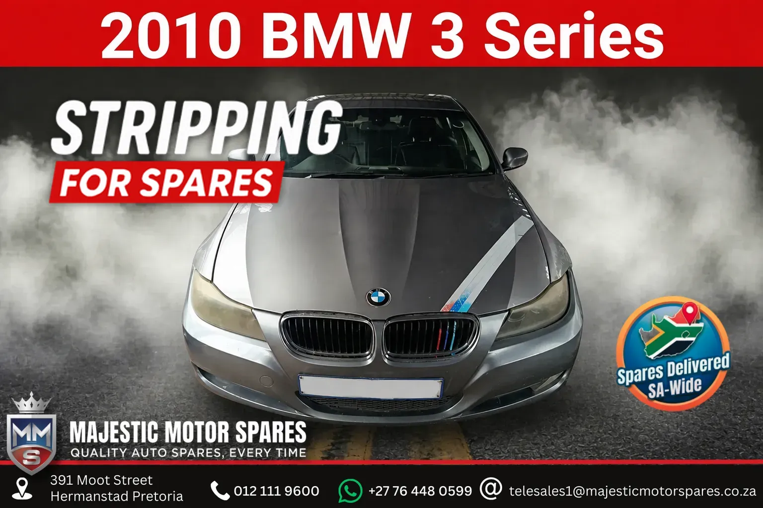 2010 BMW 3 Series N46N view 1