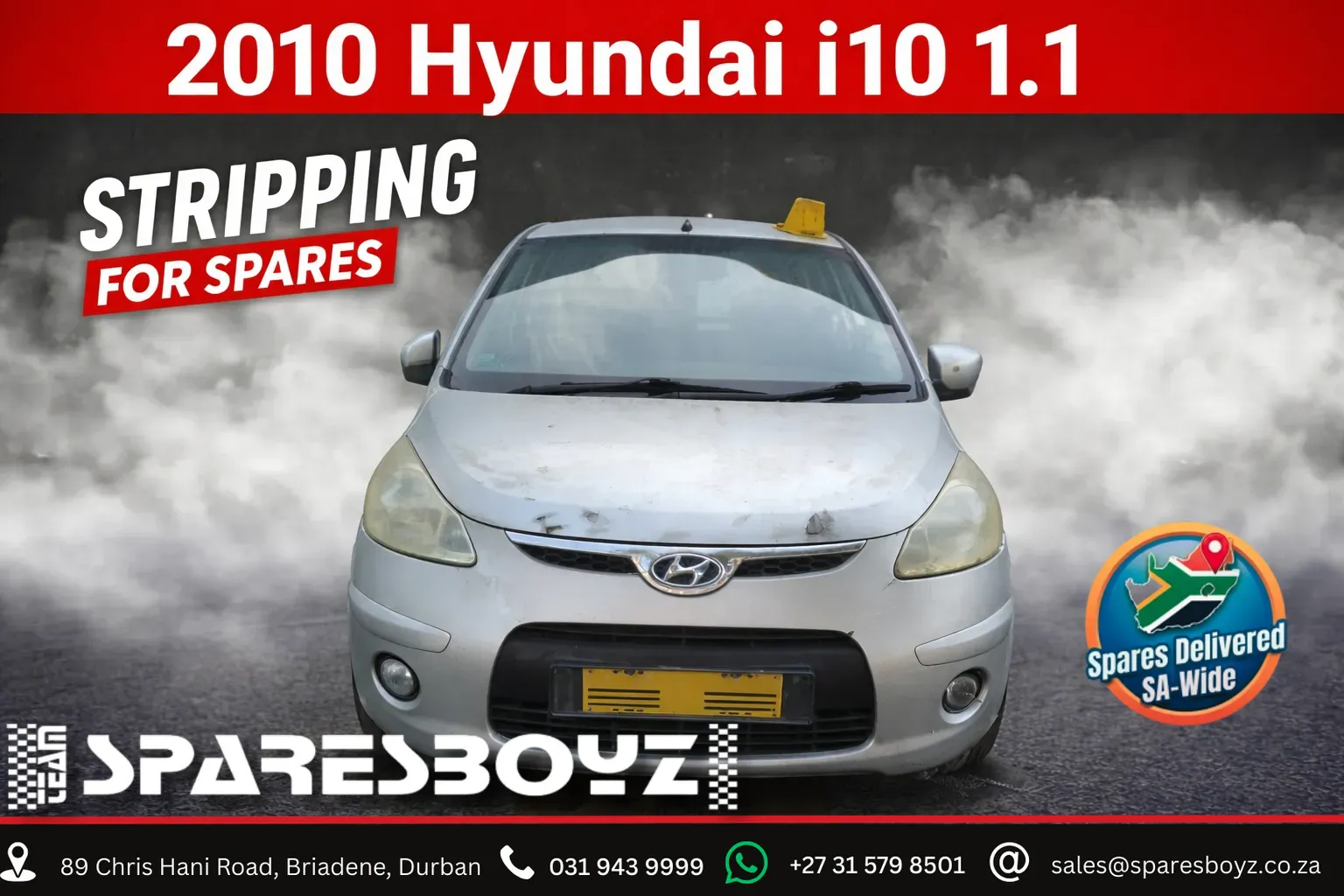 2010 Hyundai i10 G4HG view 1