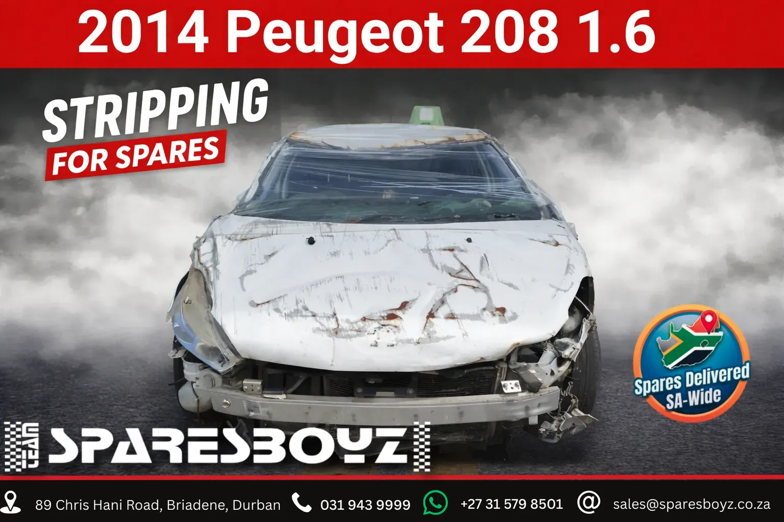 2014 Peugeot 208 10FH view 1