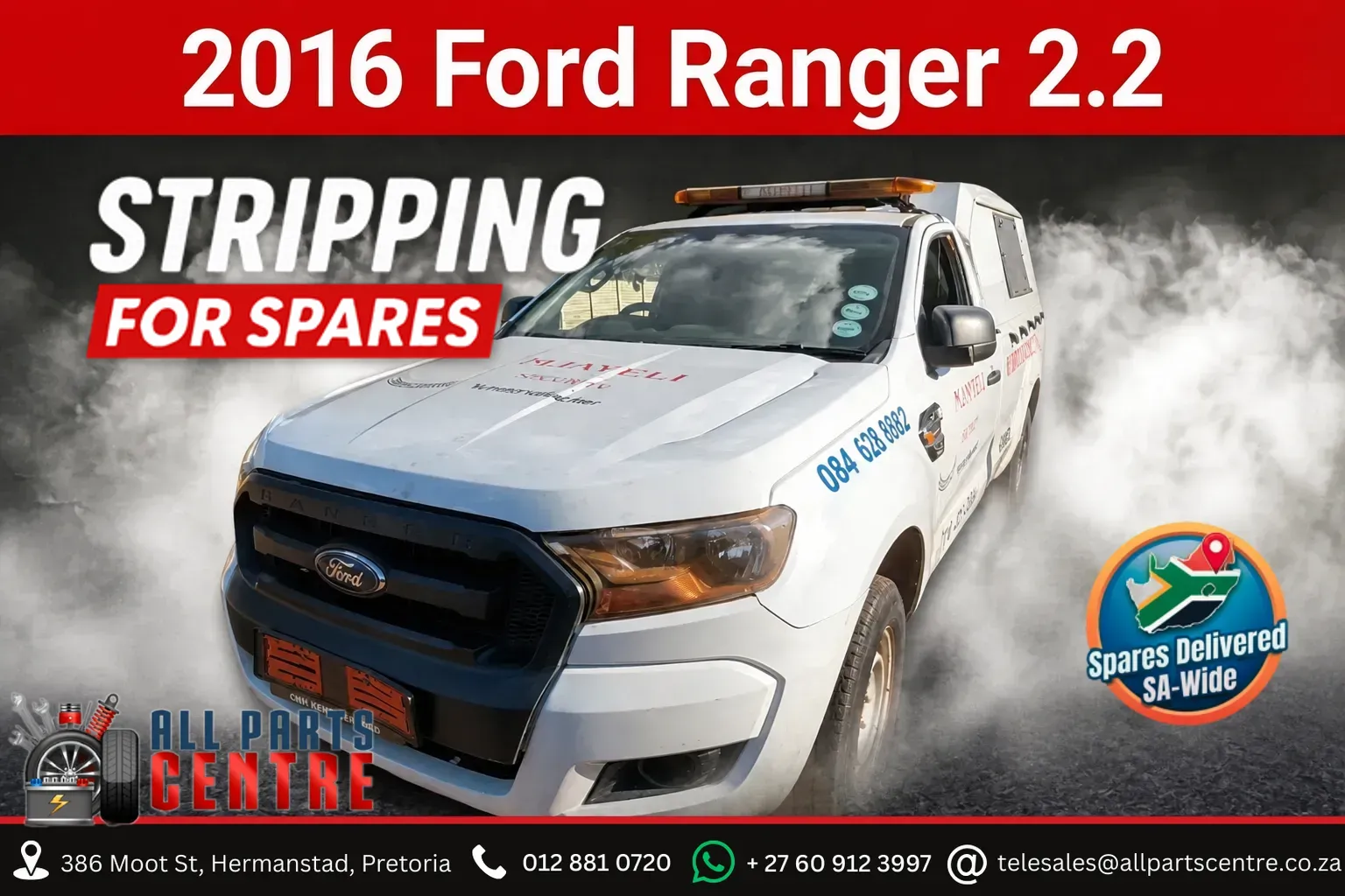2016 Ford Ranger PF2K view 1