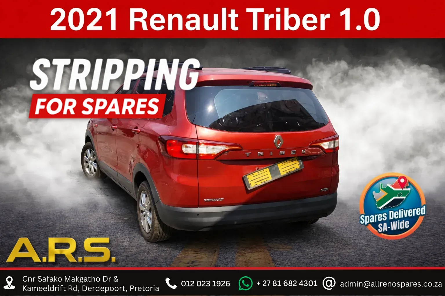 2021 Renault Triber B4DA412E034499 view 1