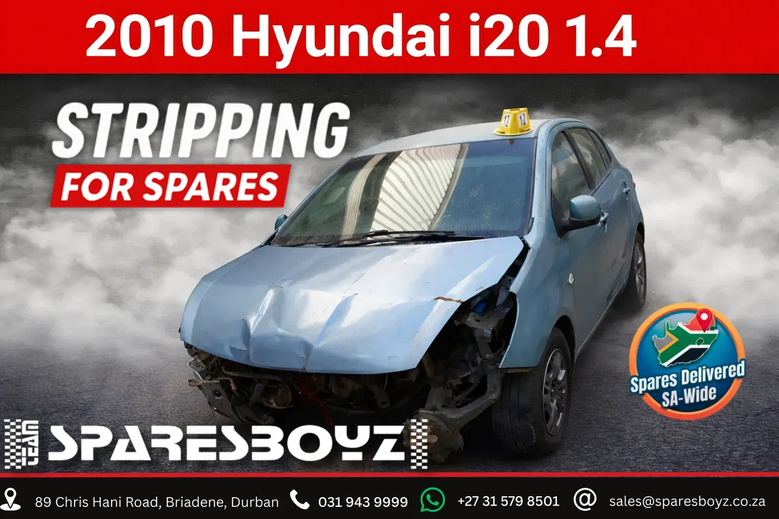 2010 Hyundai i20 G4FA view 1