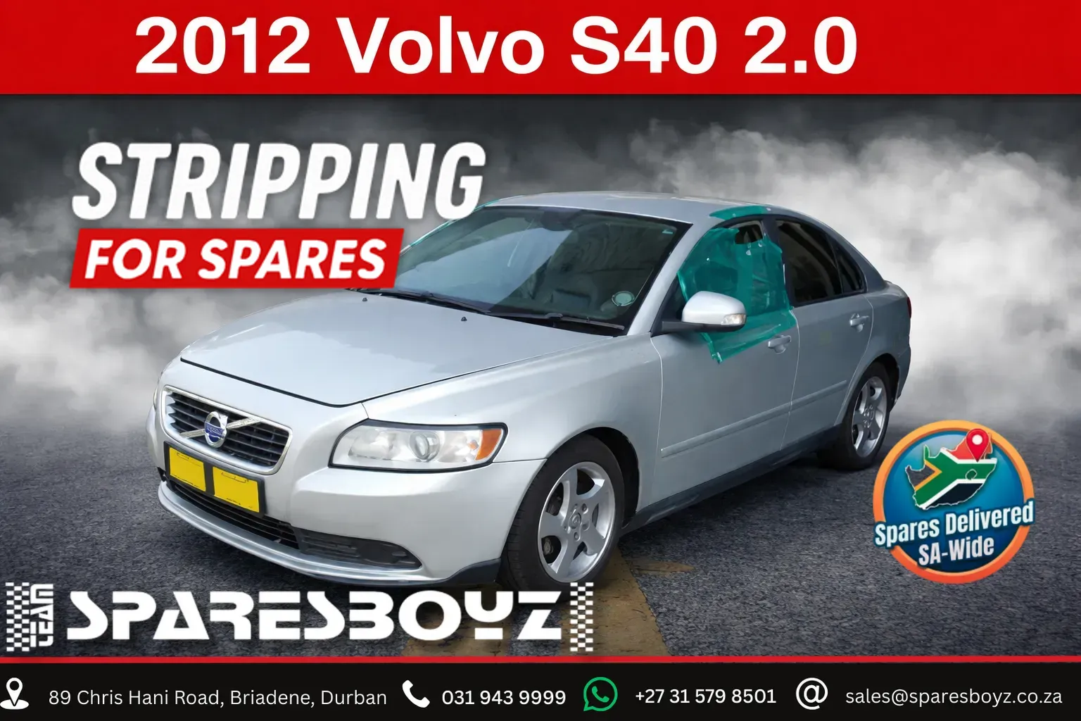 2012 Volvo S40 B4204S view 1