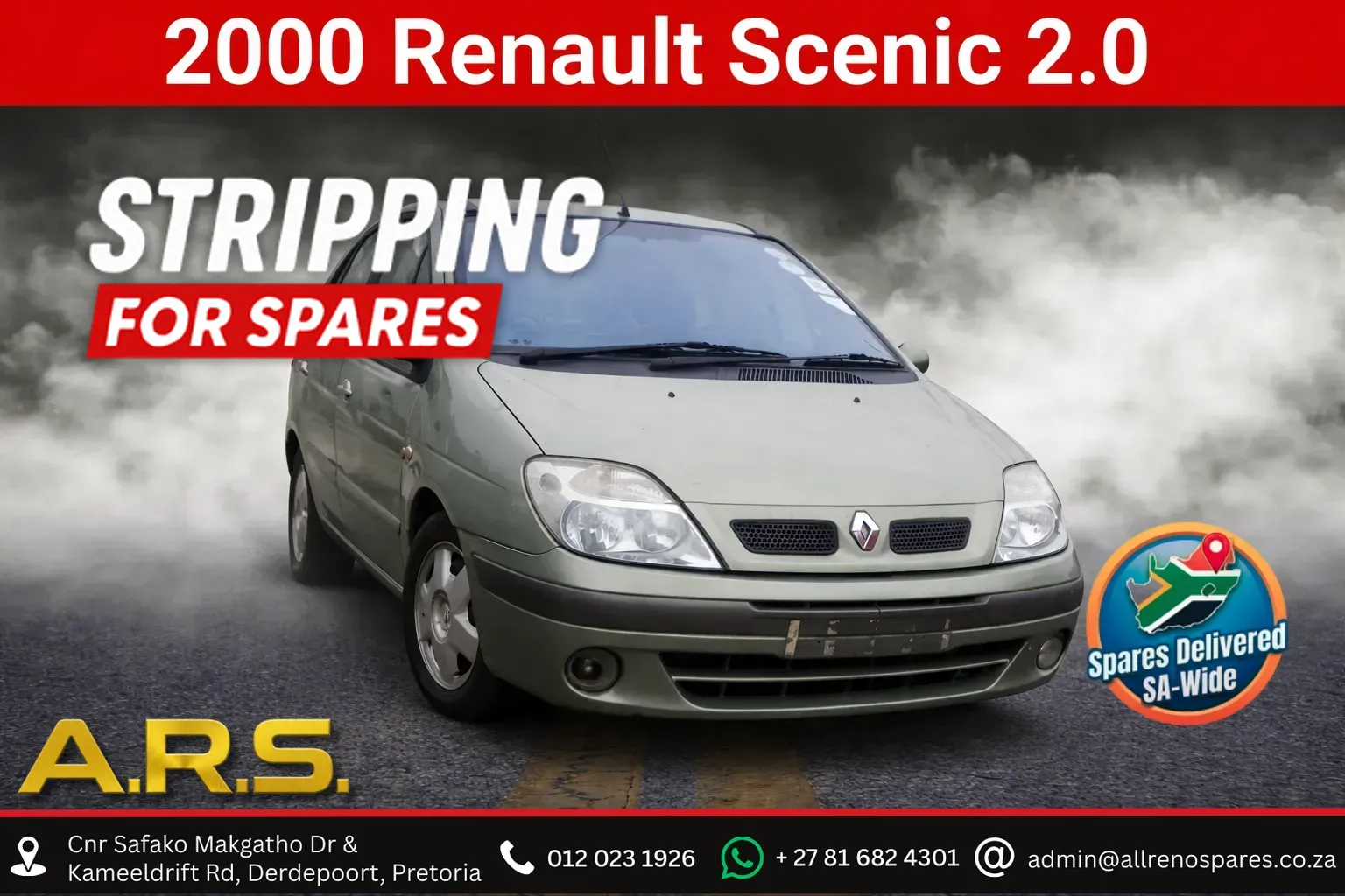 2000 Renault Scenic KPD566612 view 1