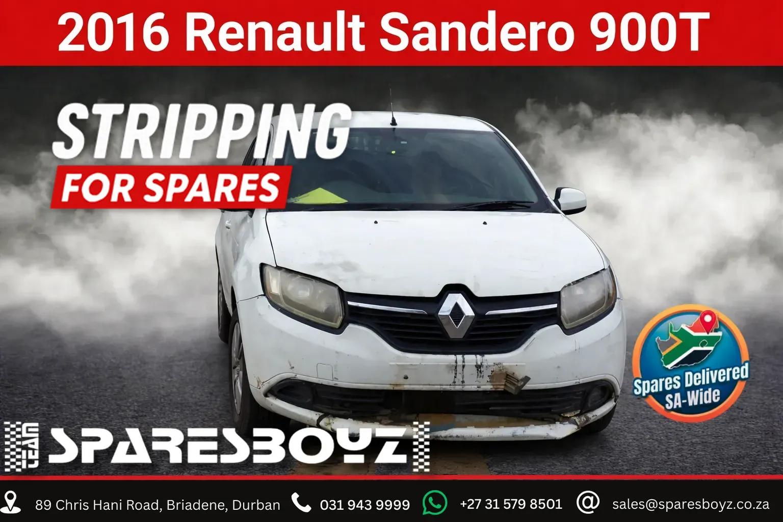 2016 Renault Sandero H4BA view 1