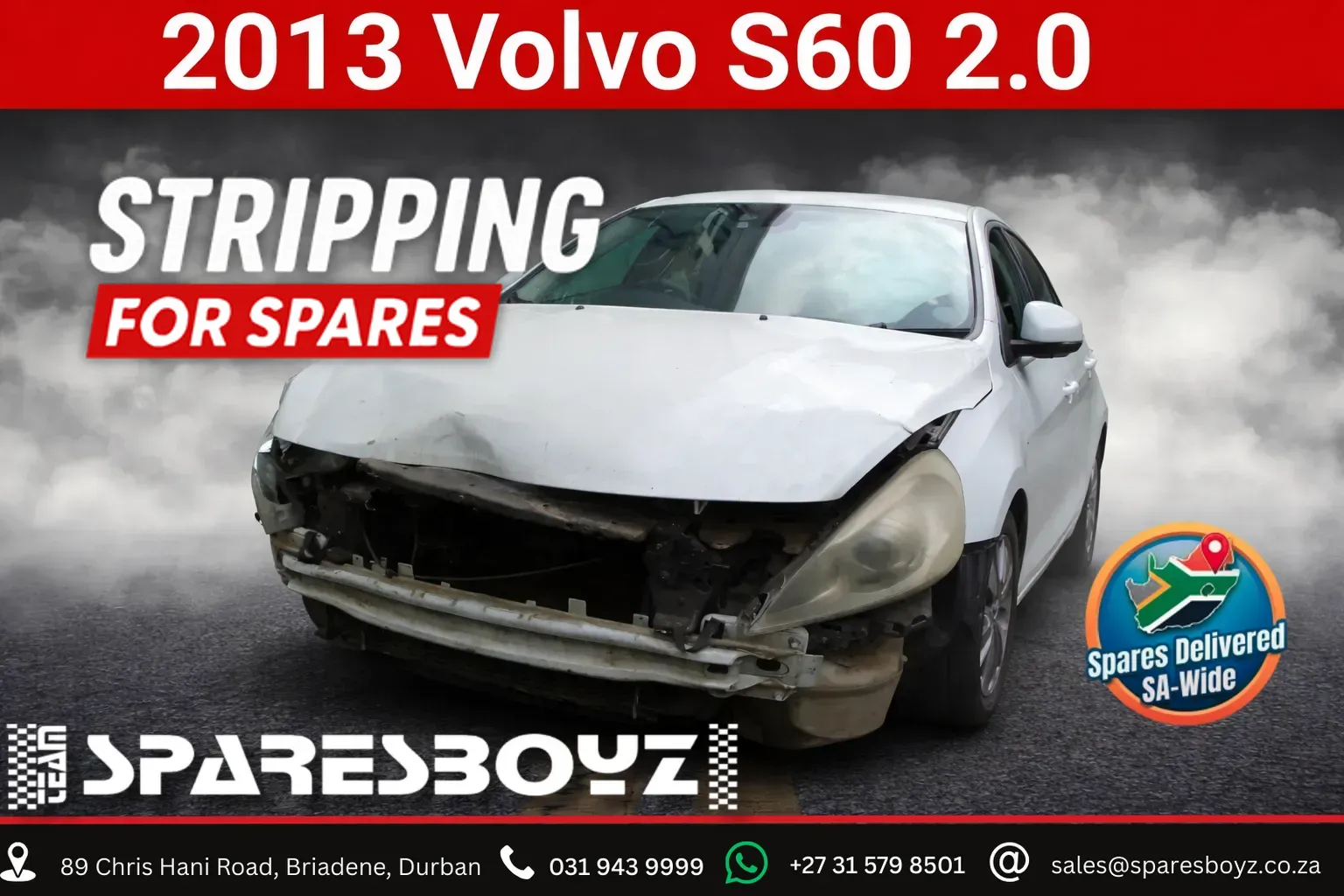 2013 Volvo S60 D5204T3 view 1