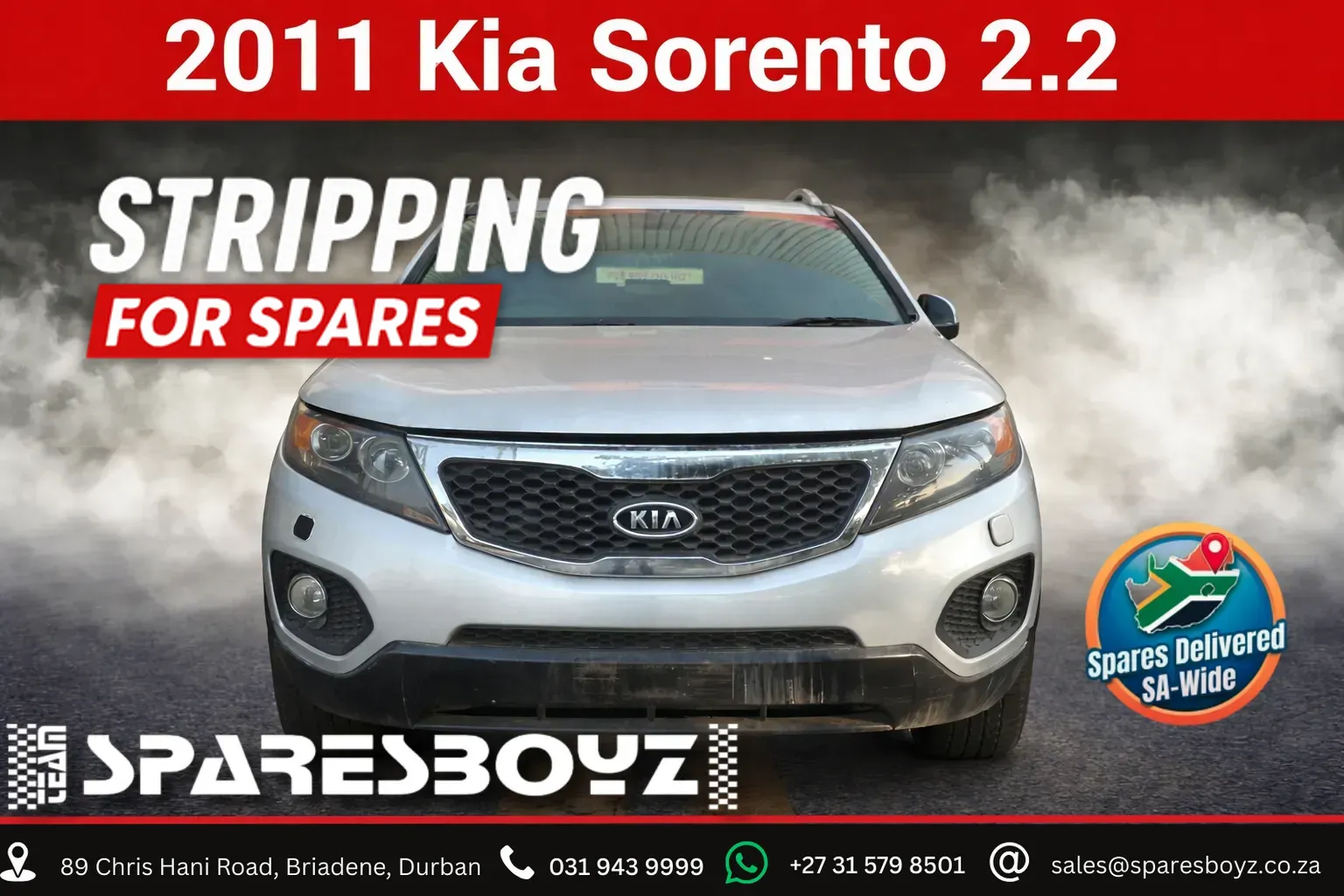 2011 Kia Sorento G4HB view 1