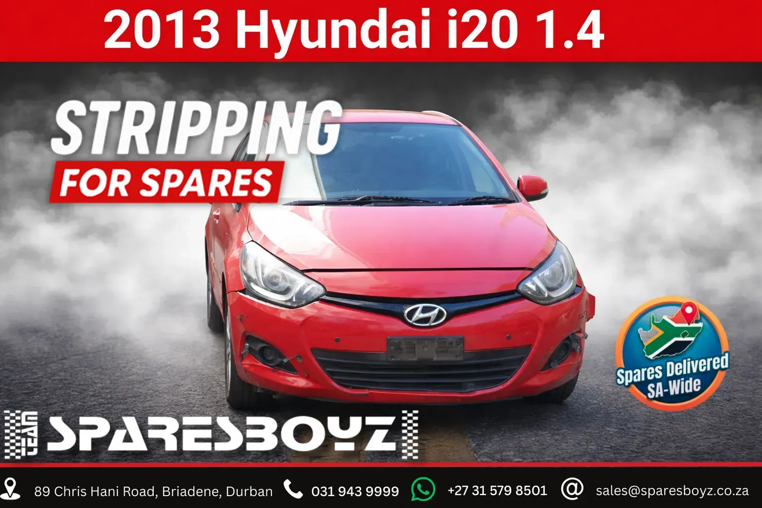 2013 Hyundai i20 D4FC view 1