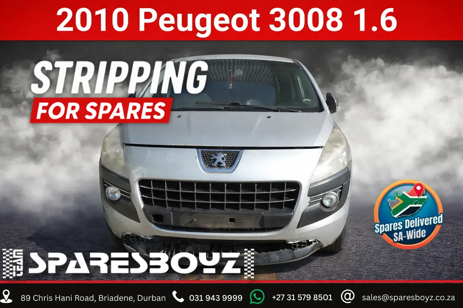 2010 Peugeot 3008 10FJ view 1