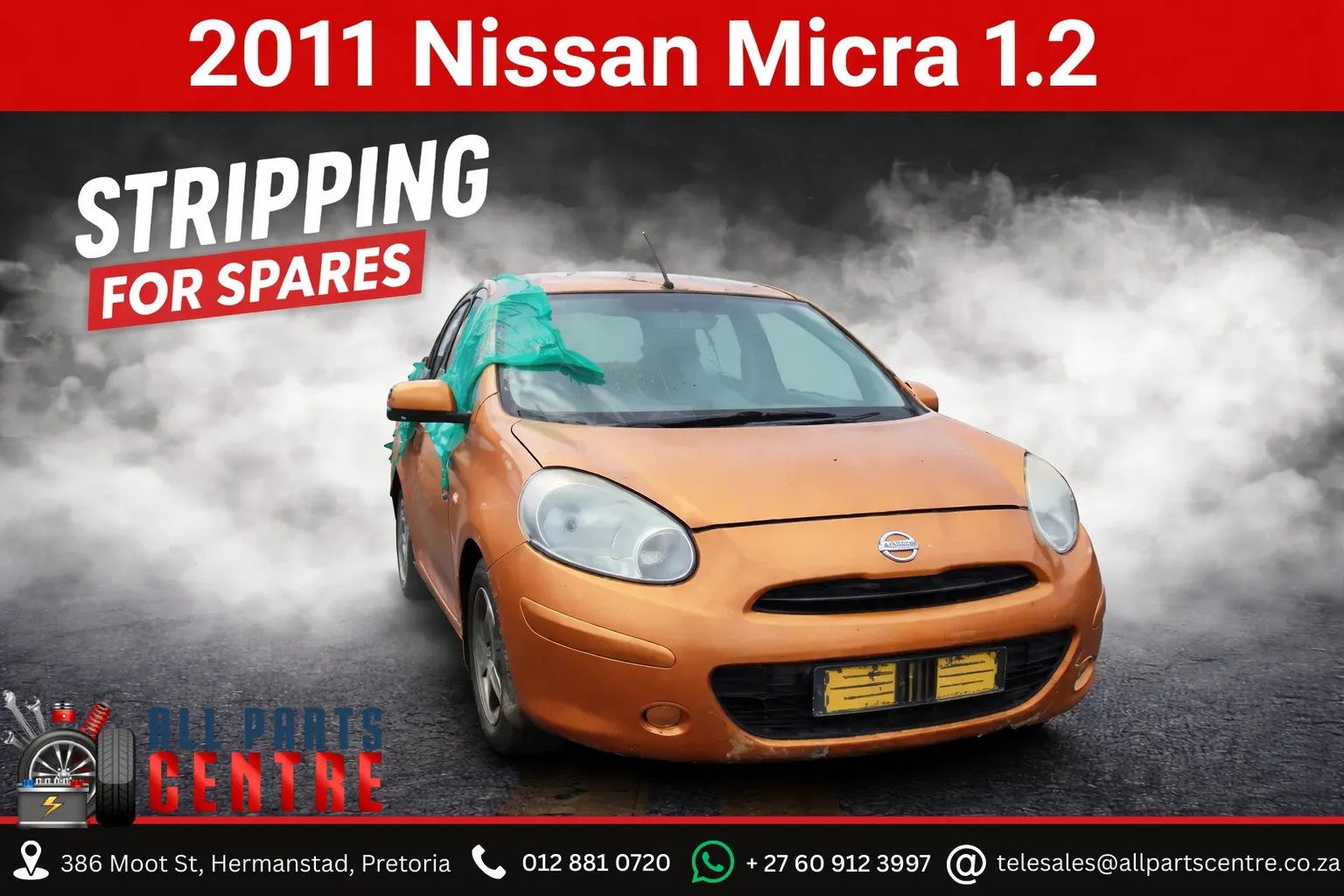 2011 Nissan Micra HR12 view 1