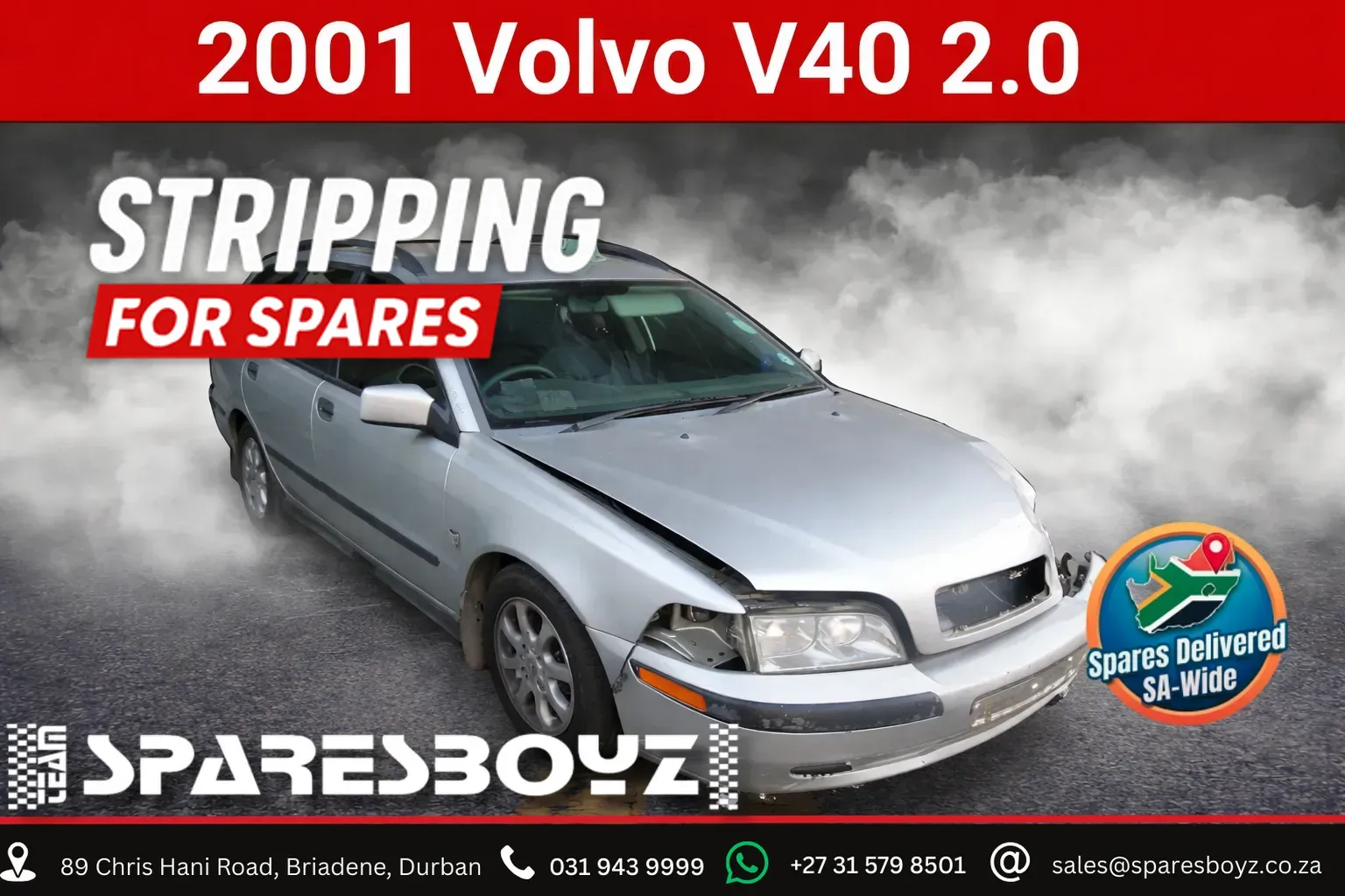 2001 Volvo V40 B4204S view 1