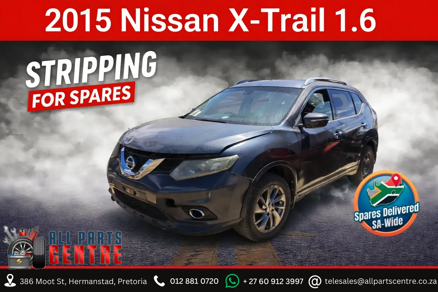 2015 Nissan X-Trail R9MA view 1