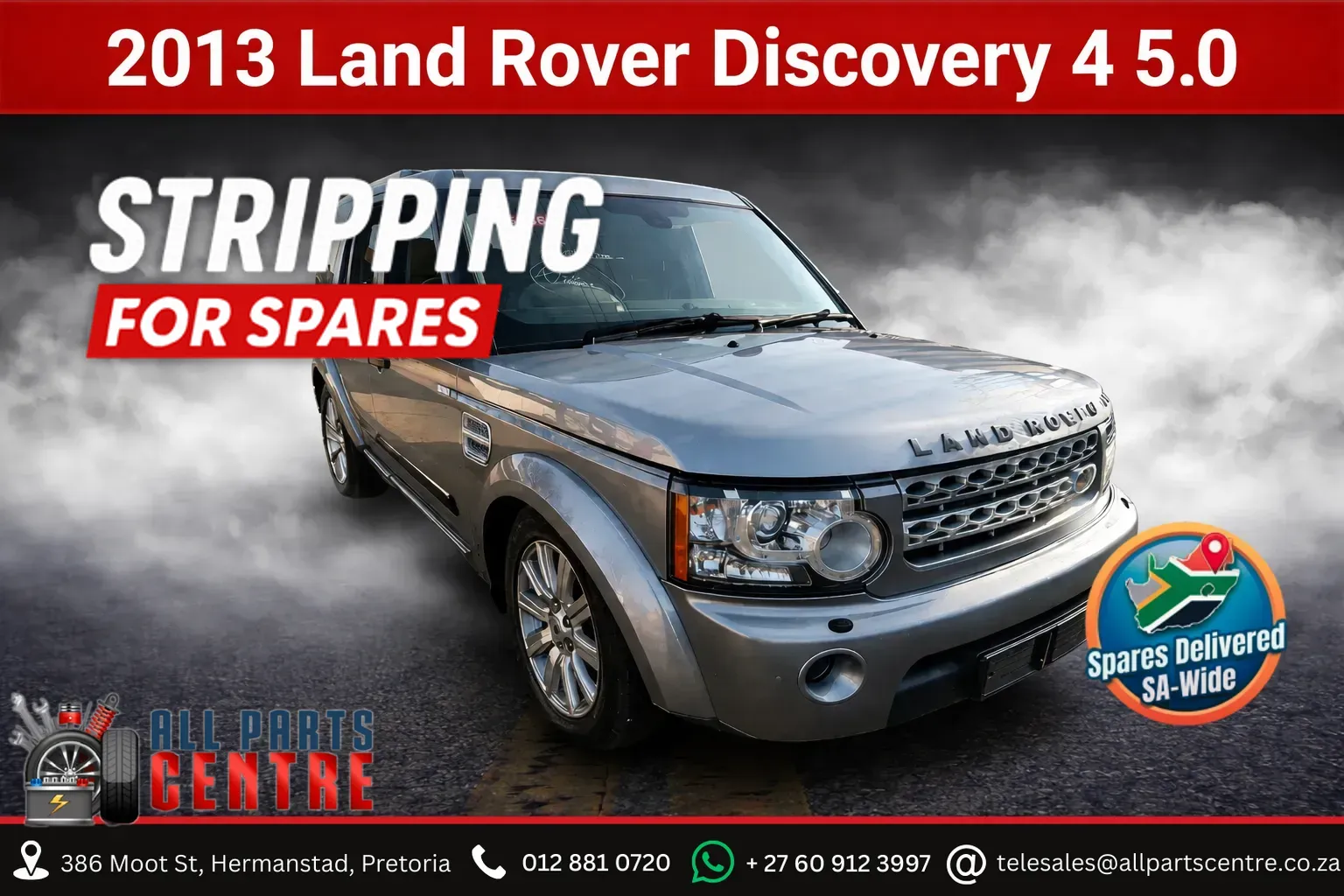 2013 Land Rover Discovery 4 5.0 view 1