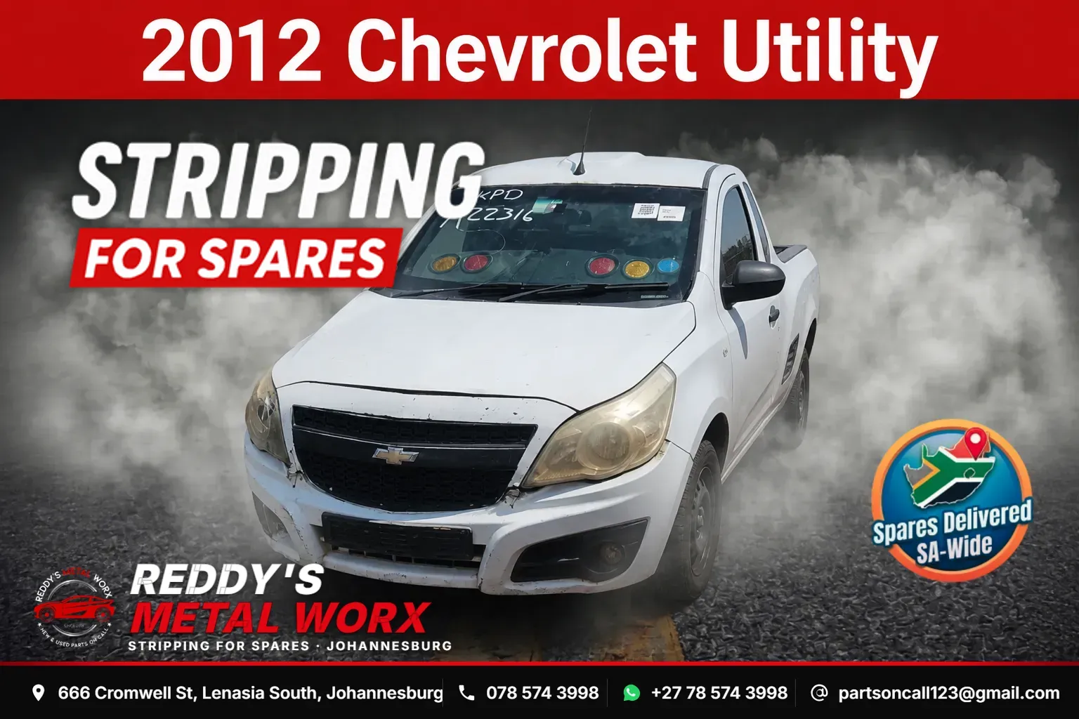 2012 Chevrolet Utility view 1