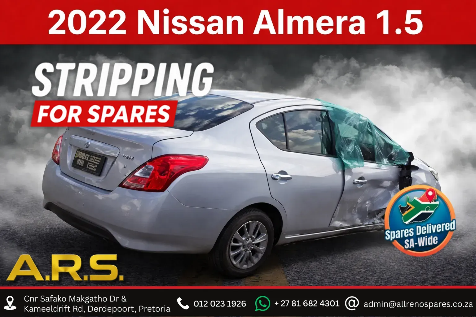 2022 Nissan Almera HR15774617K view 1