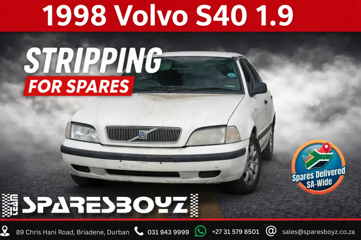 1998 Volvo S40 B4194T view 1