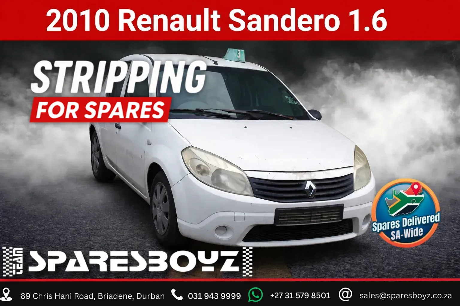 2010 Renault Sandero K7M view 1