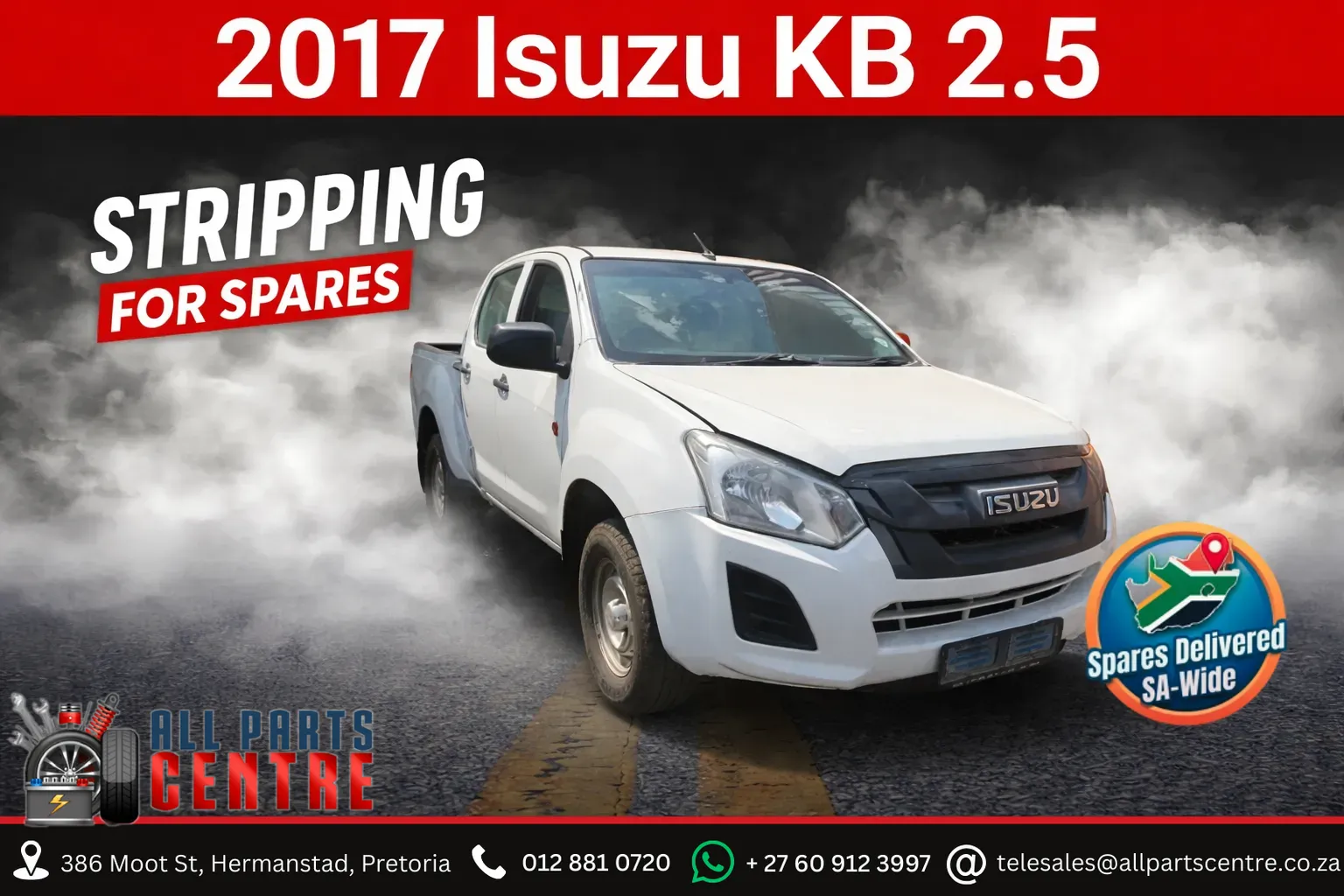 2017 Isuzu KB 4JK1 view 1