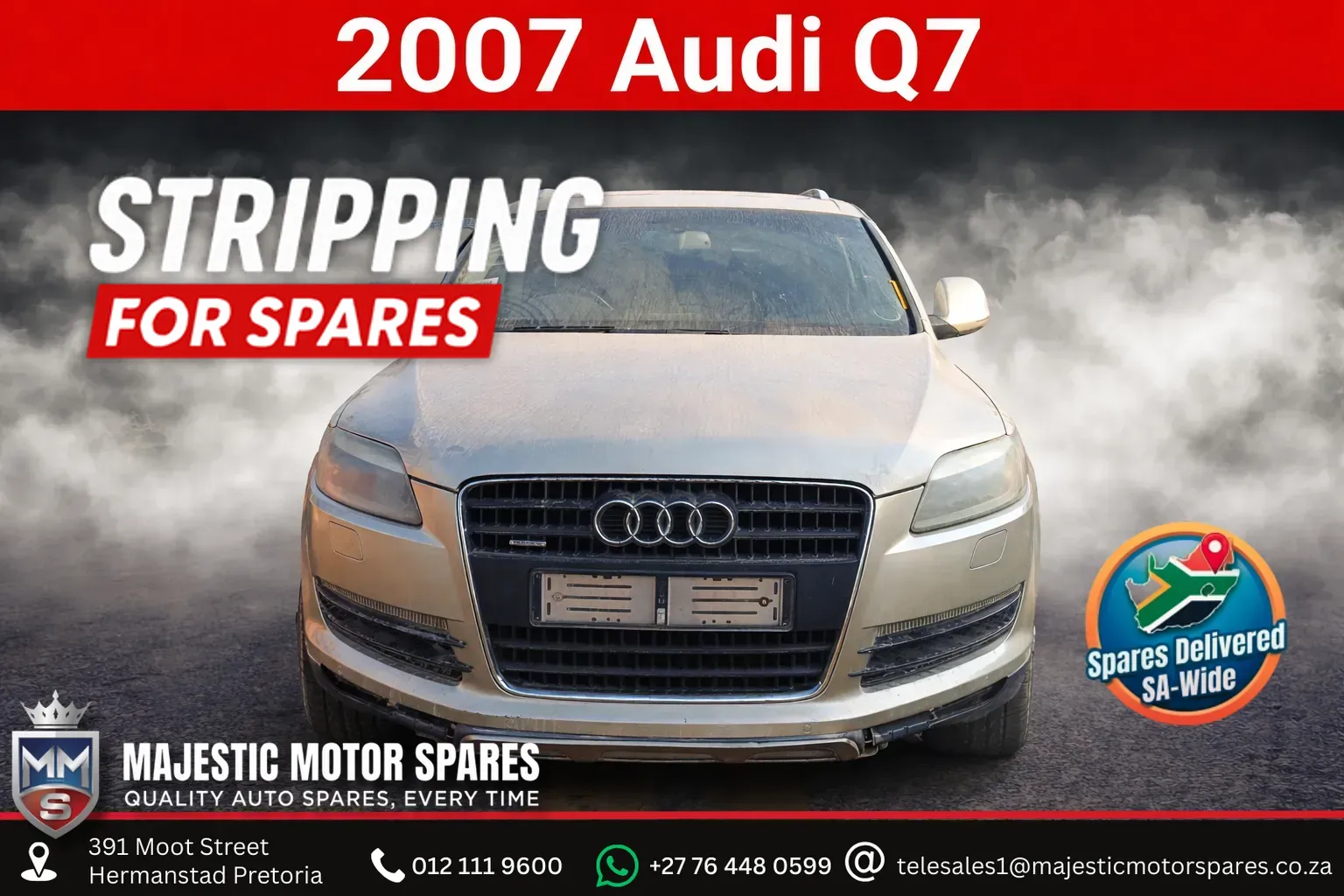 2007 Audi Q7 BAR view 1