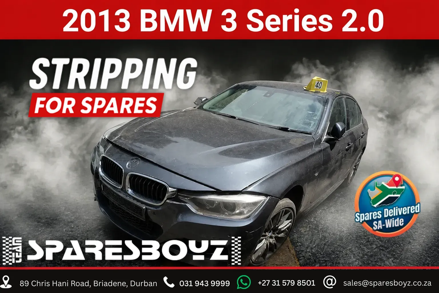 2013 BMW 3 Series N47N view 1