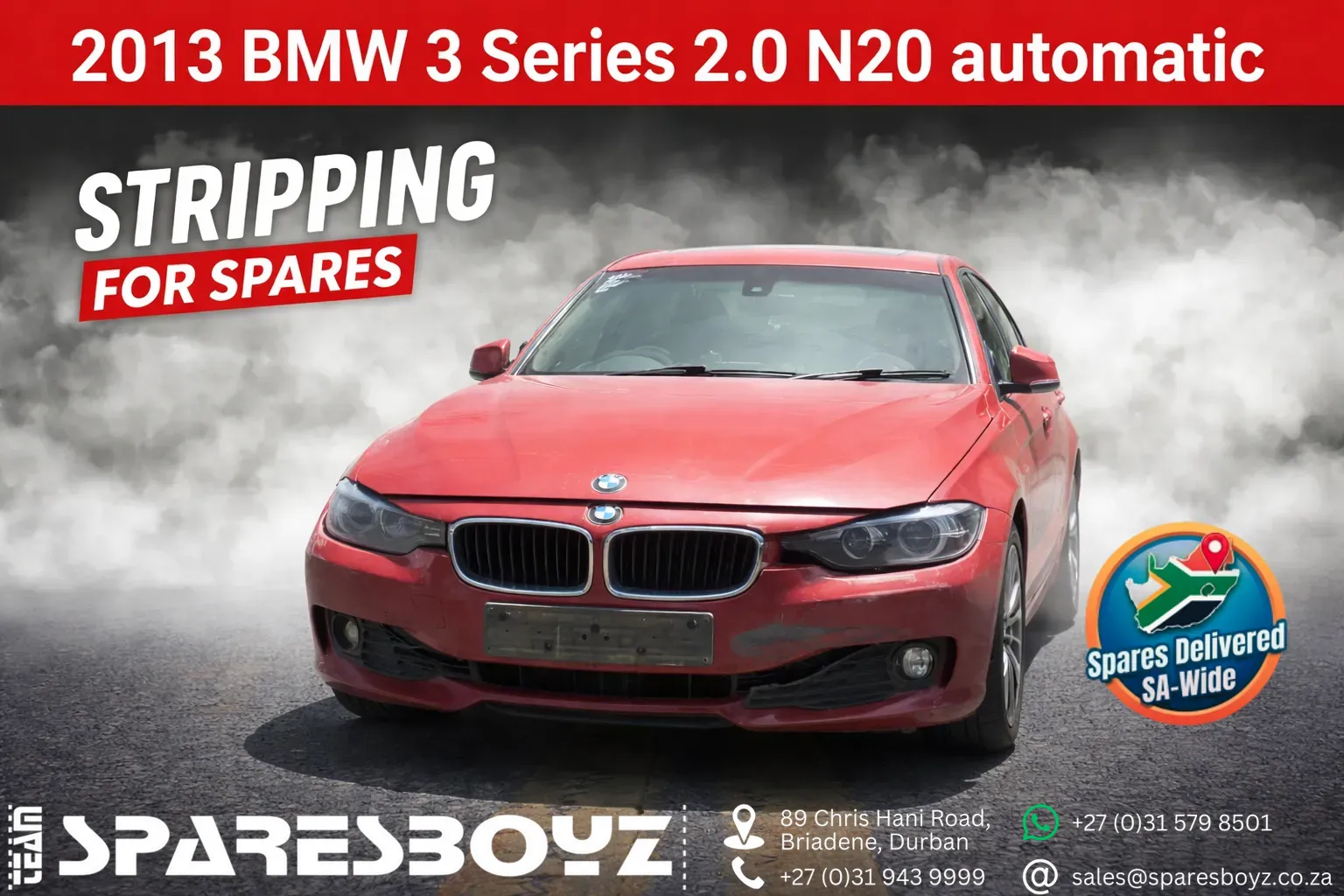 2013 BMW 3 Series N20 view 1