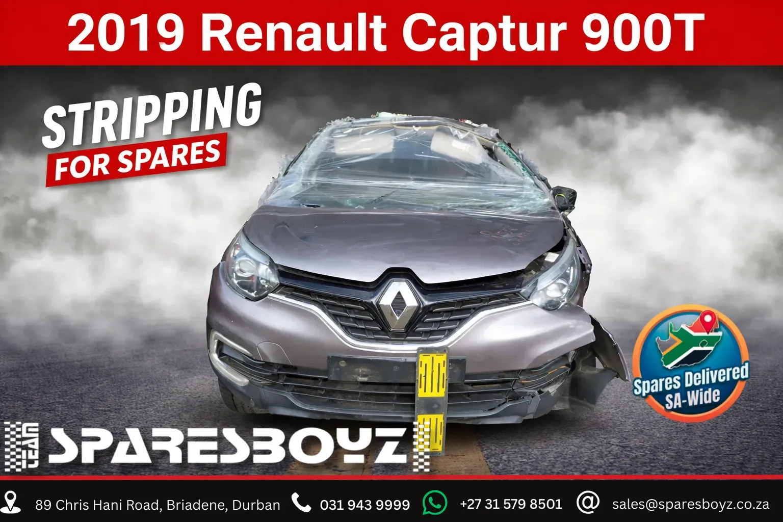 2019 Renault Captur stripping for spares - quality used parts available