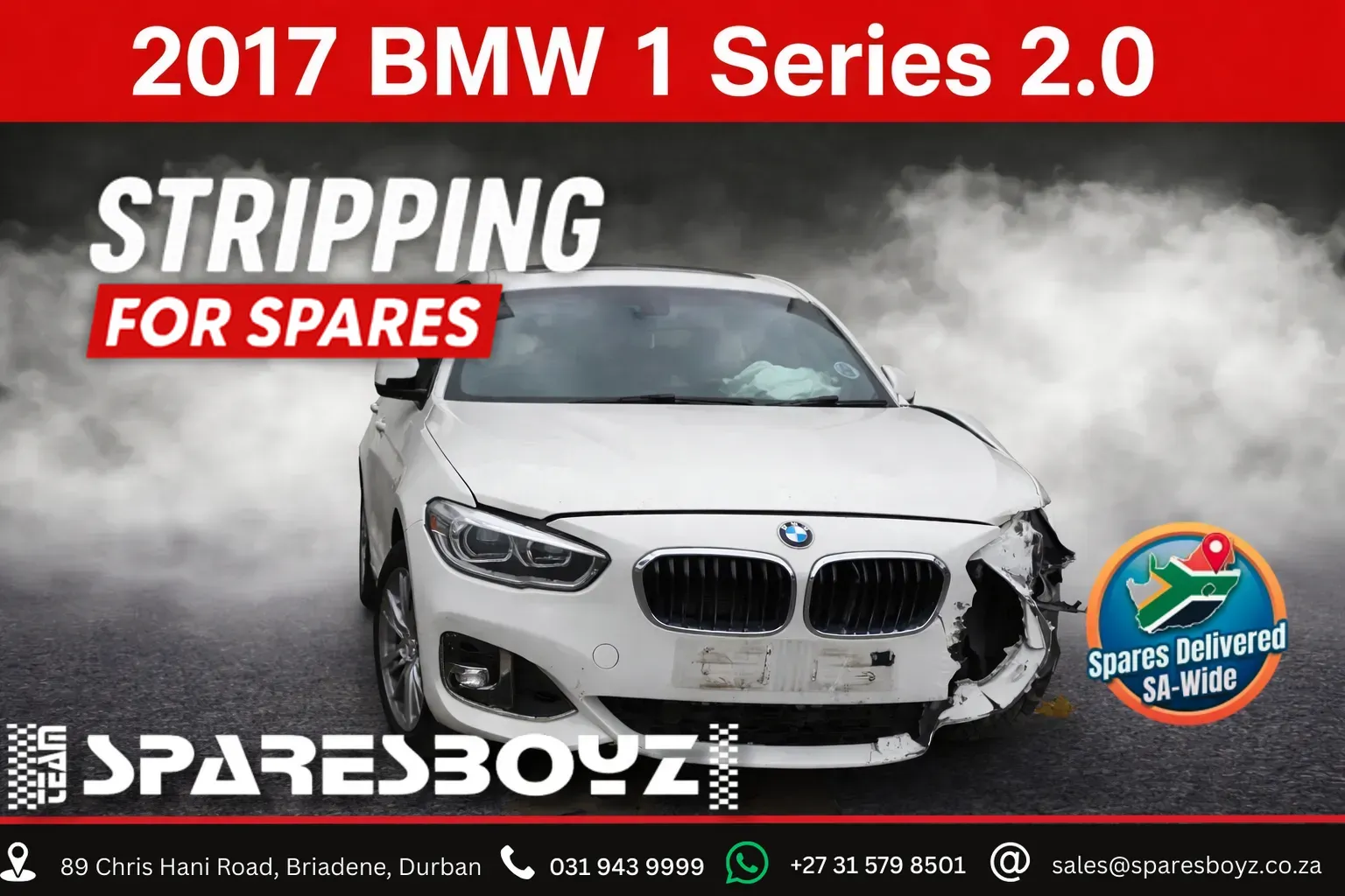 2017 BMW 1 Series B48 view 1