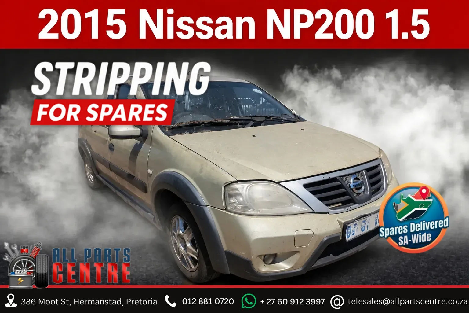 2015 Nissan NP200 K9KM view 1