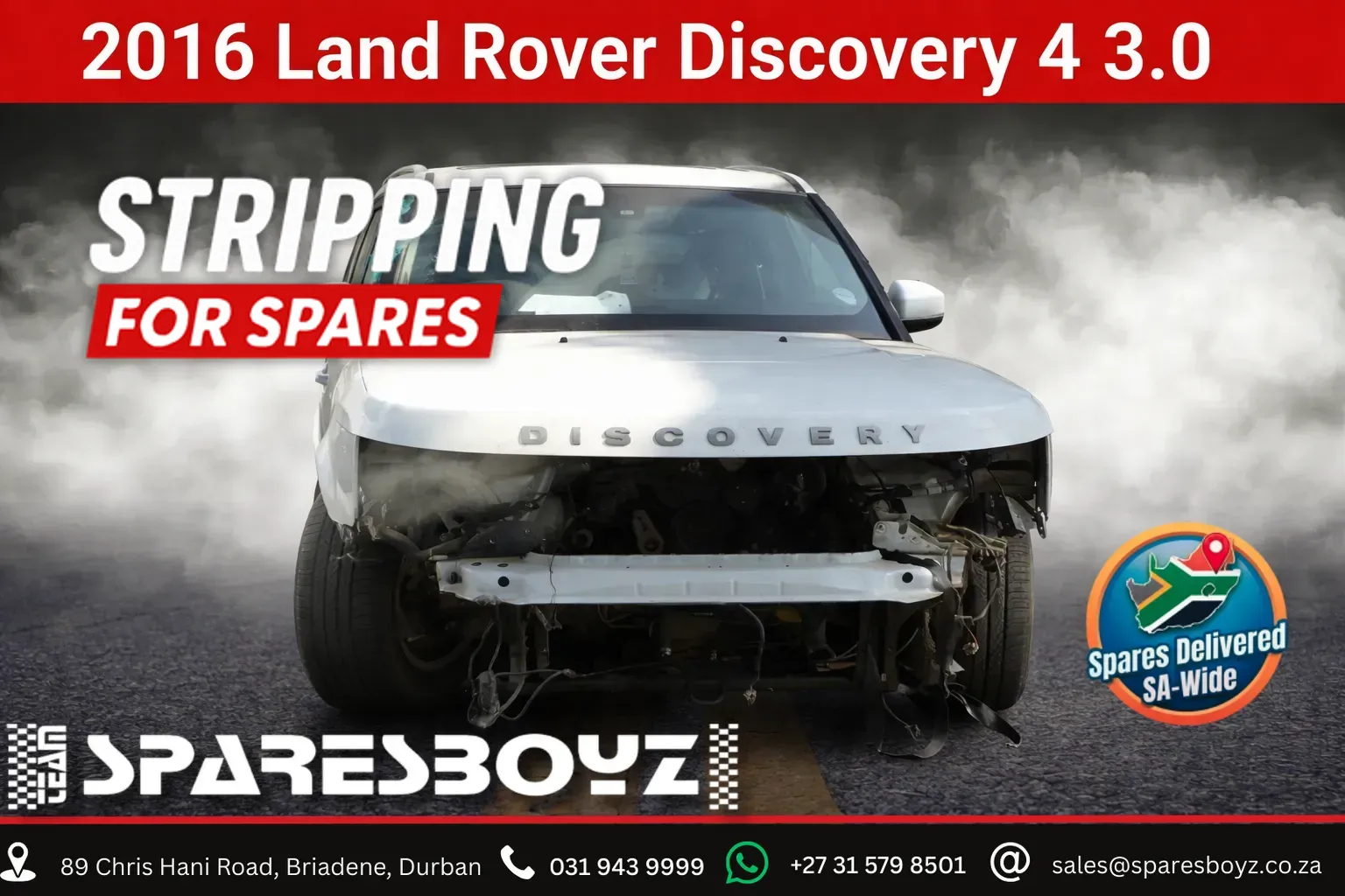2016 Land Rover Discovery 4  view 1