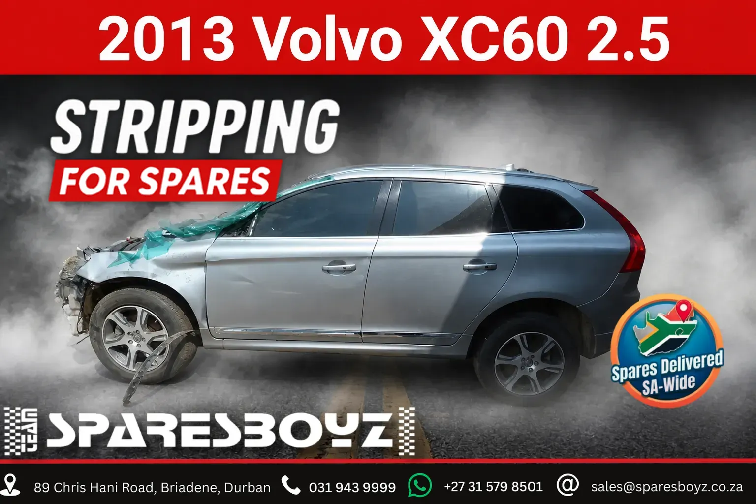 2013 Volvo XC60 D5244T view 1
