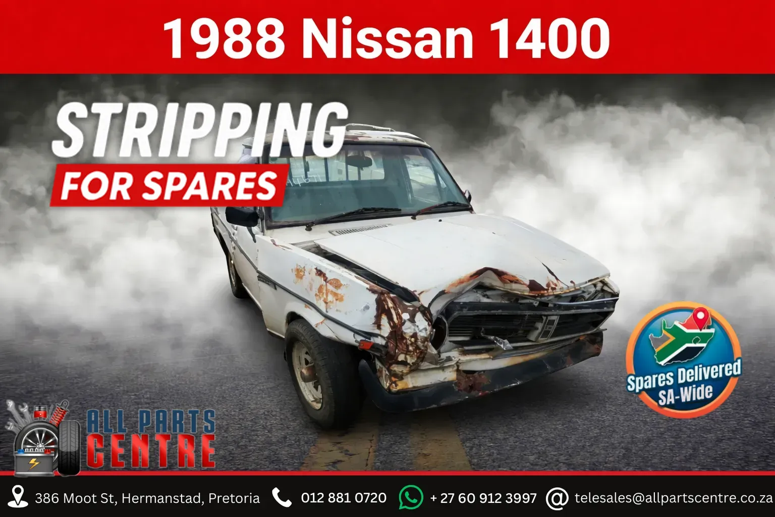 1988 Nissan 1400  view 1