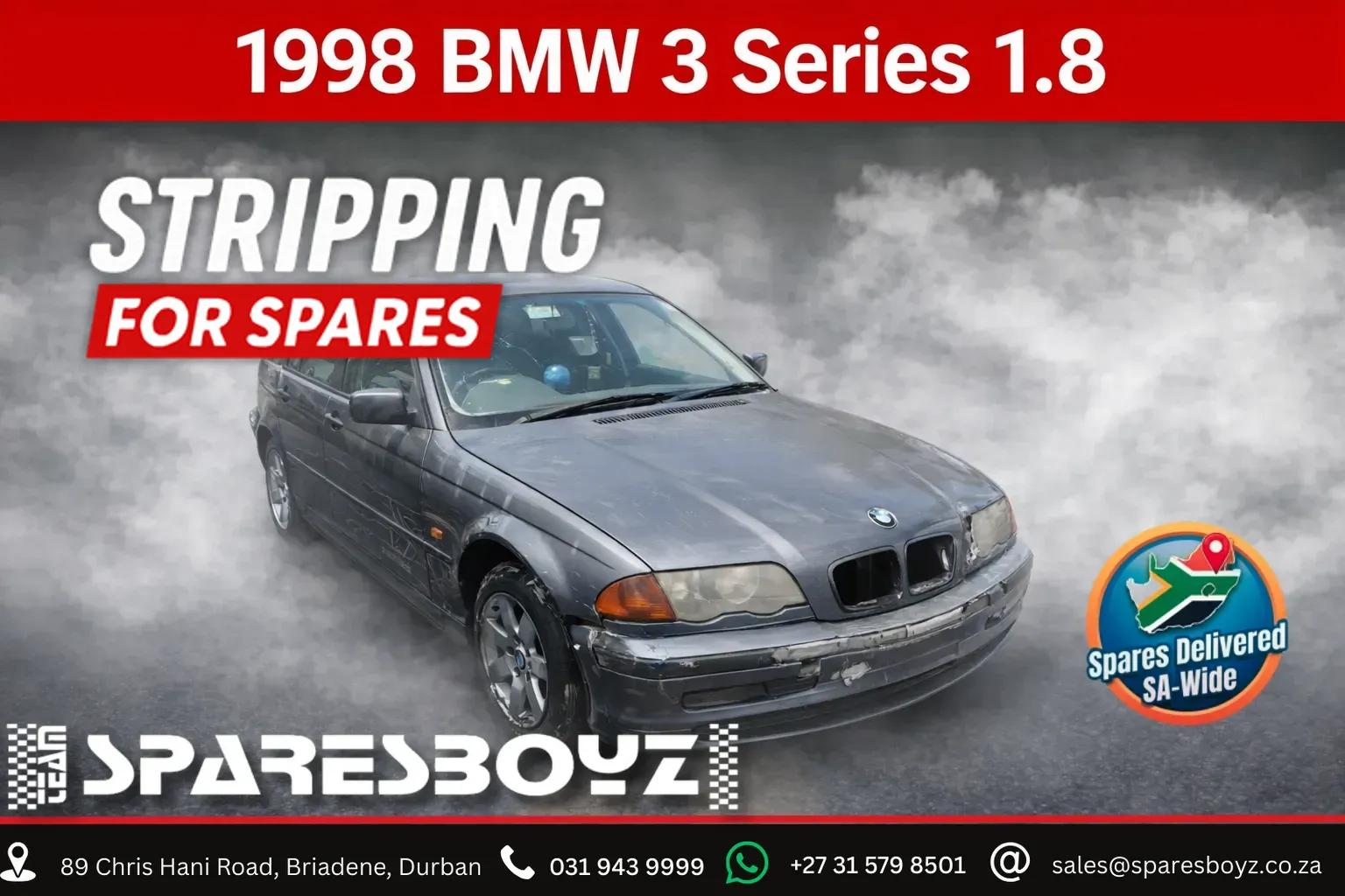 1998 BMW 3 Series M43 view 1