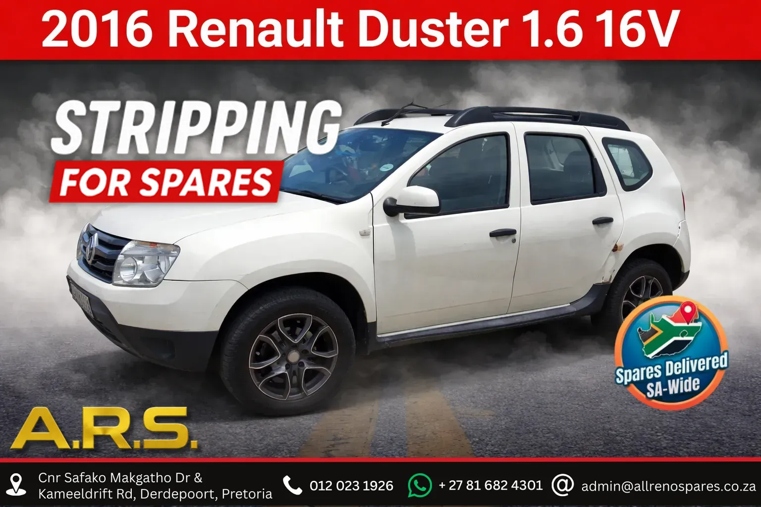 2016 Renault Duster K4MA690D246563 view 1