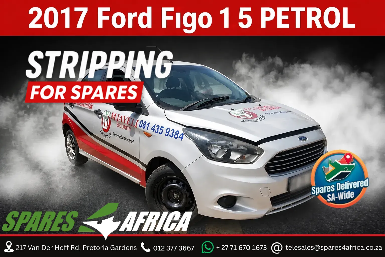 2017 Ford Figo UEKDHA45252 view 1