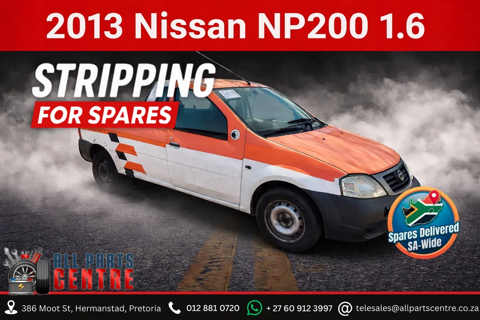 2013 Nissan NP200 1.6 view 1