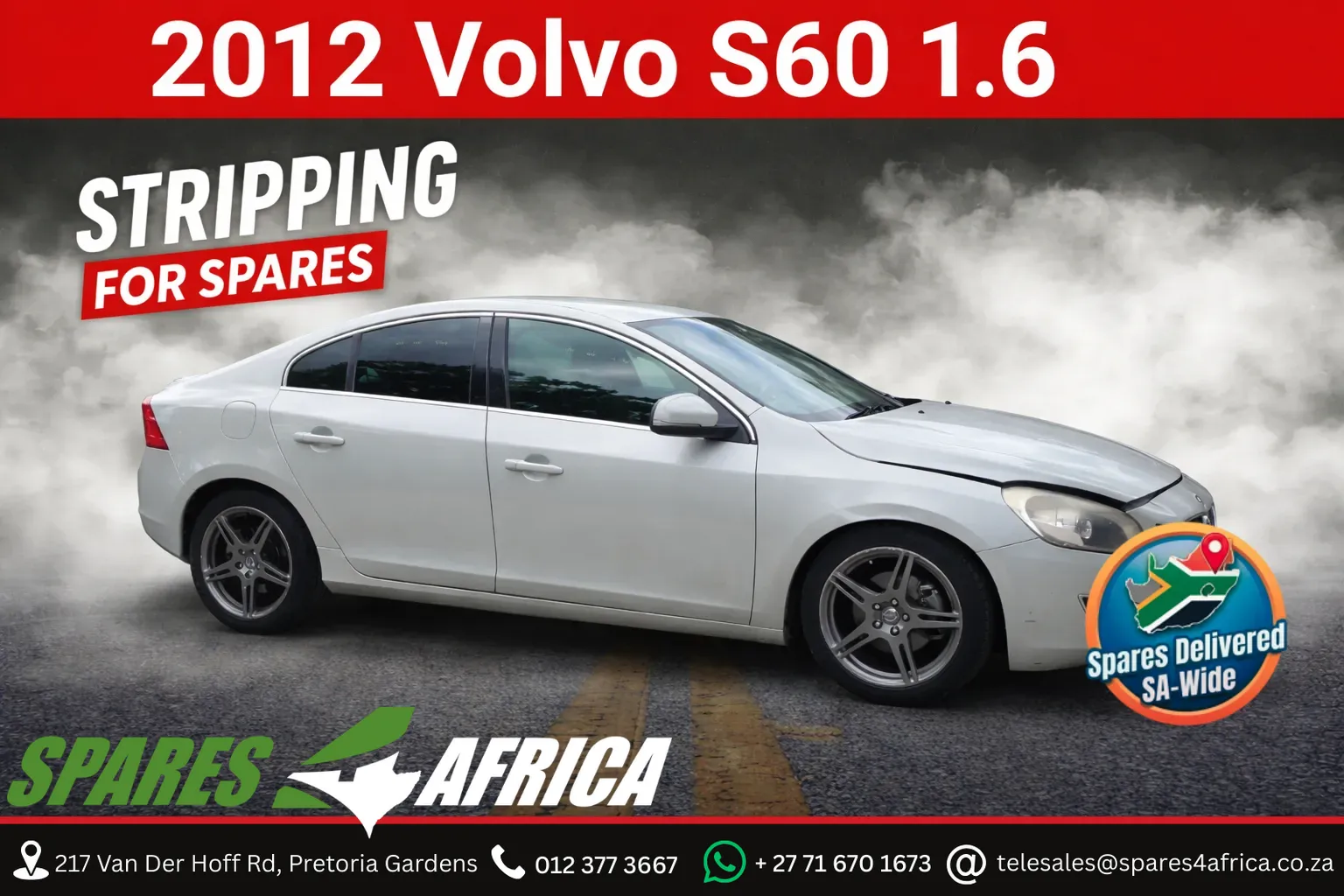 2012 Volvo S60  view 1