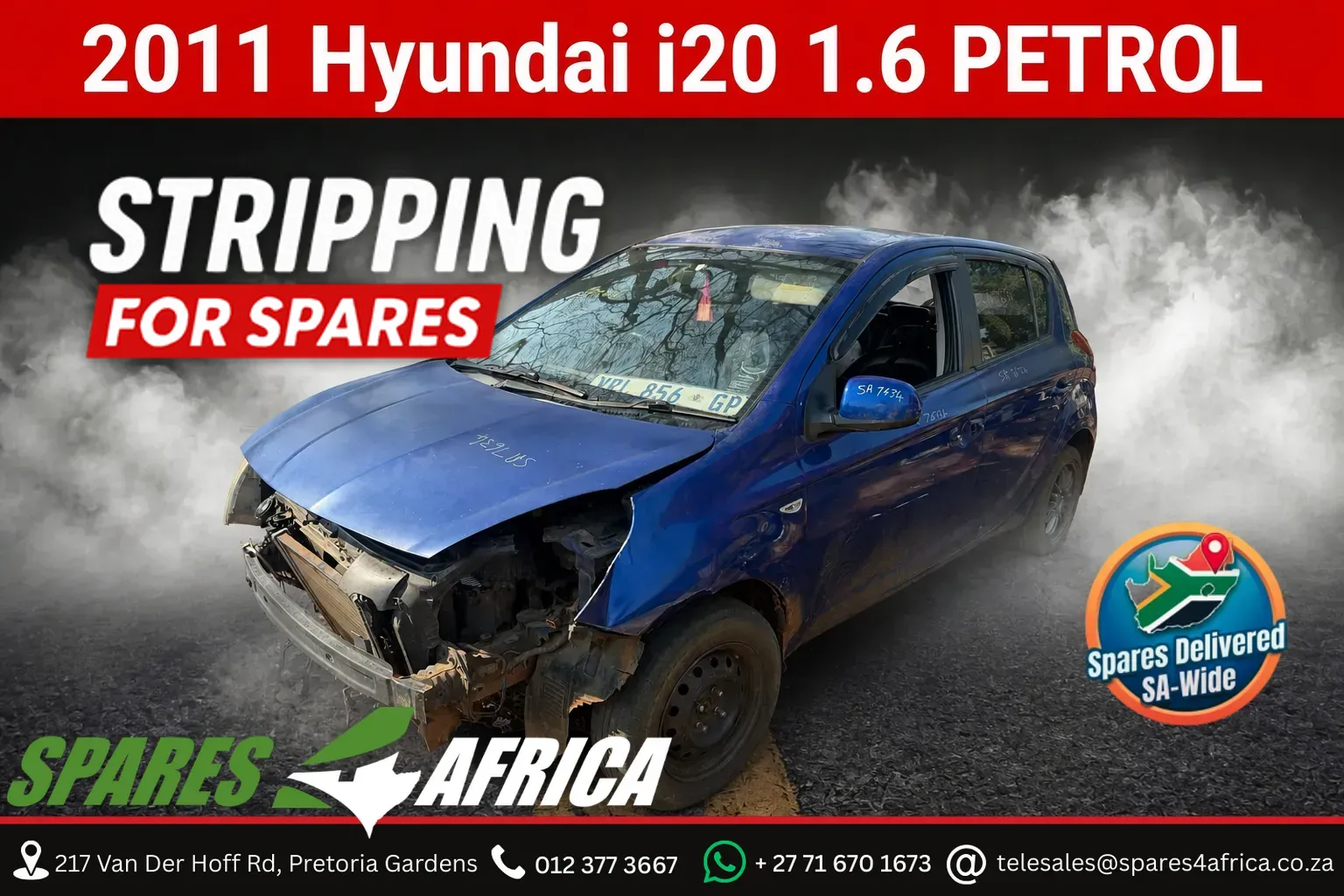 2011 Hyundai i20 G4FC8484500091 view 1