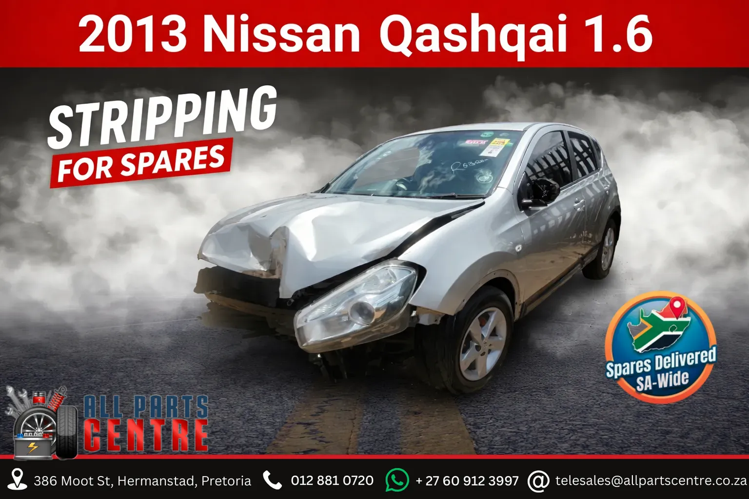 2013 Nissan Qashqai HR16 view 1