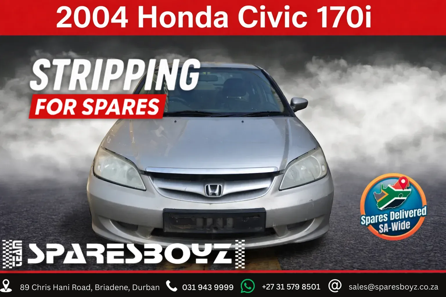 2004 Honda Civic D17A5 view 1