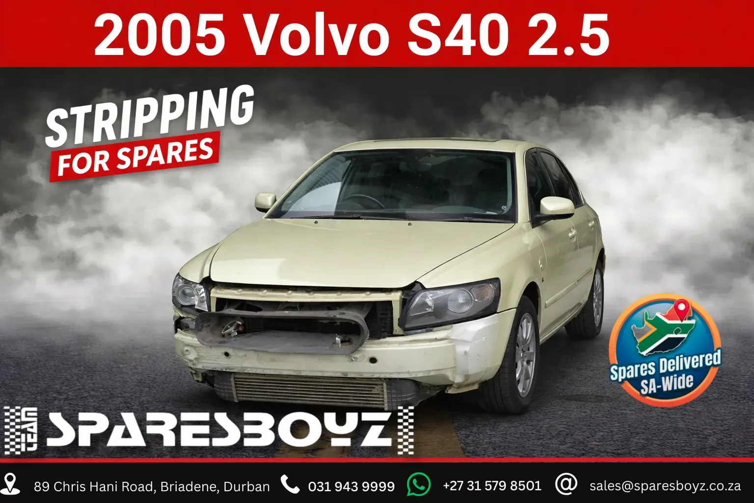 2005 Volvo S40 B5254T view 1