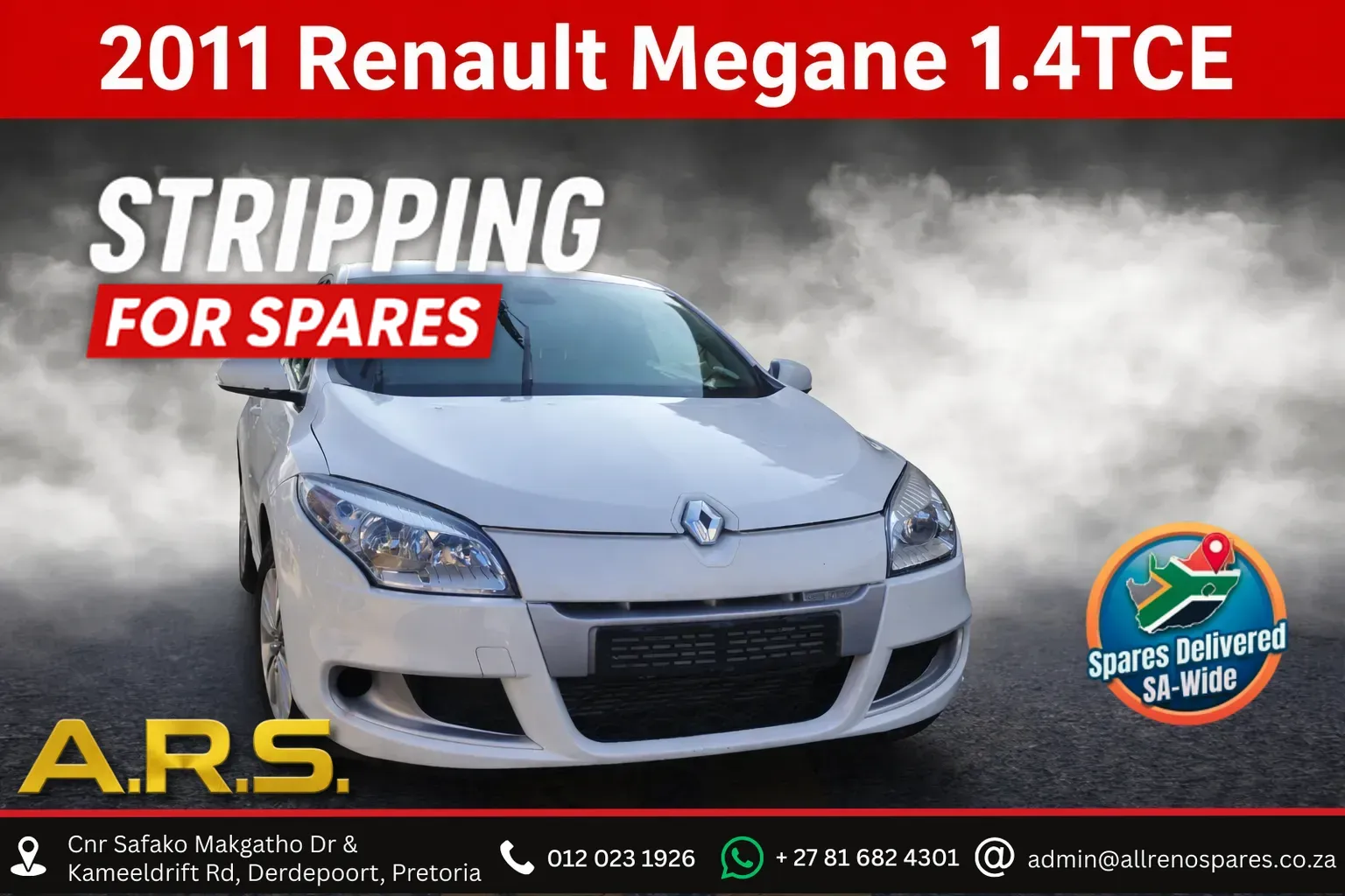 2011 Renault Megane H4JA70D071732 view 1