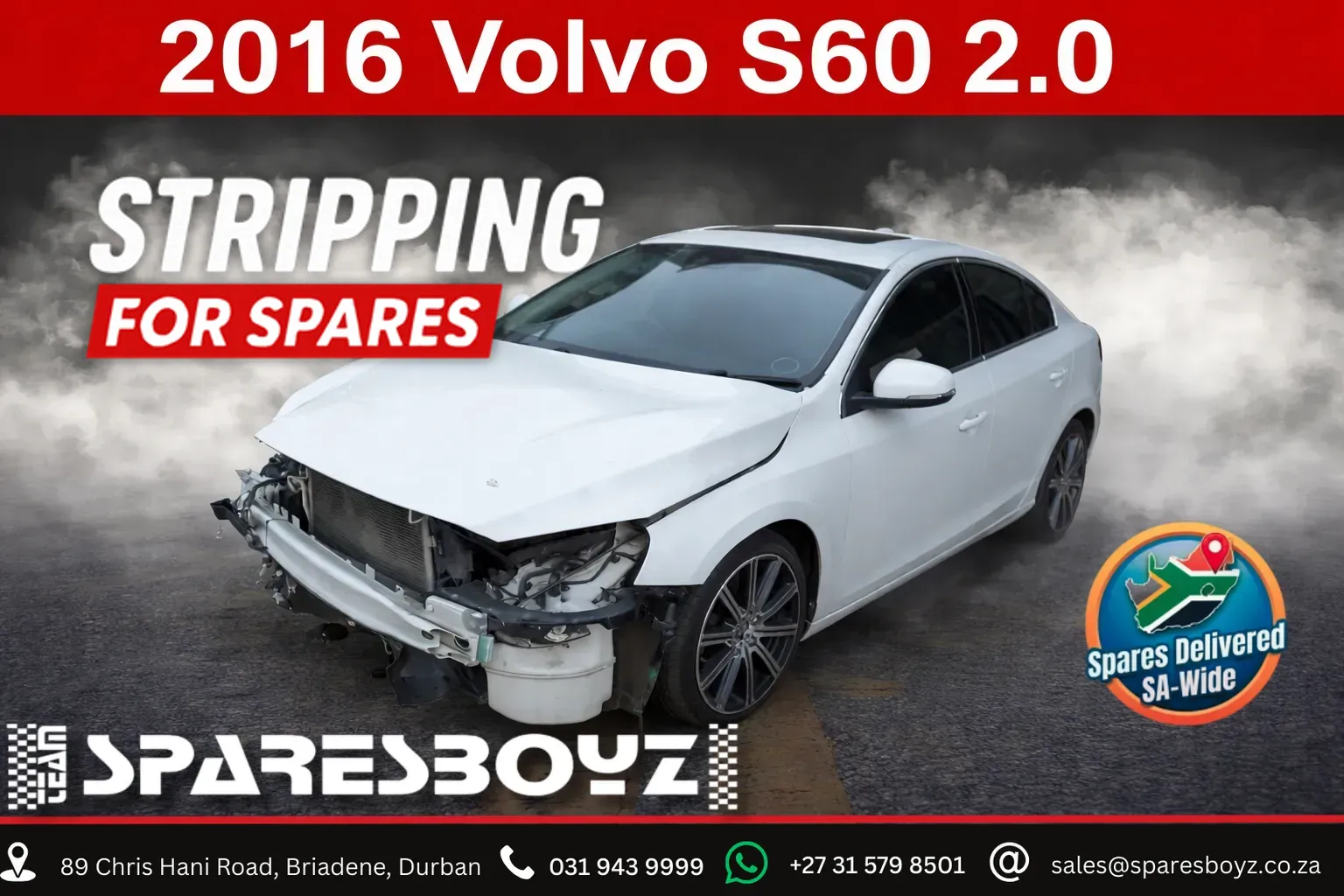 2016 Volvo S60 D4204T view 1