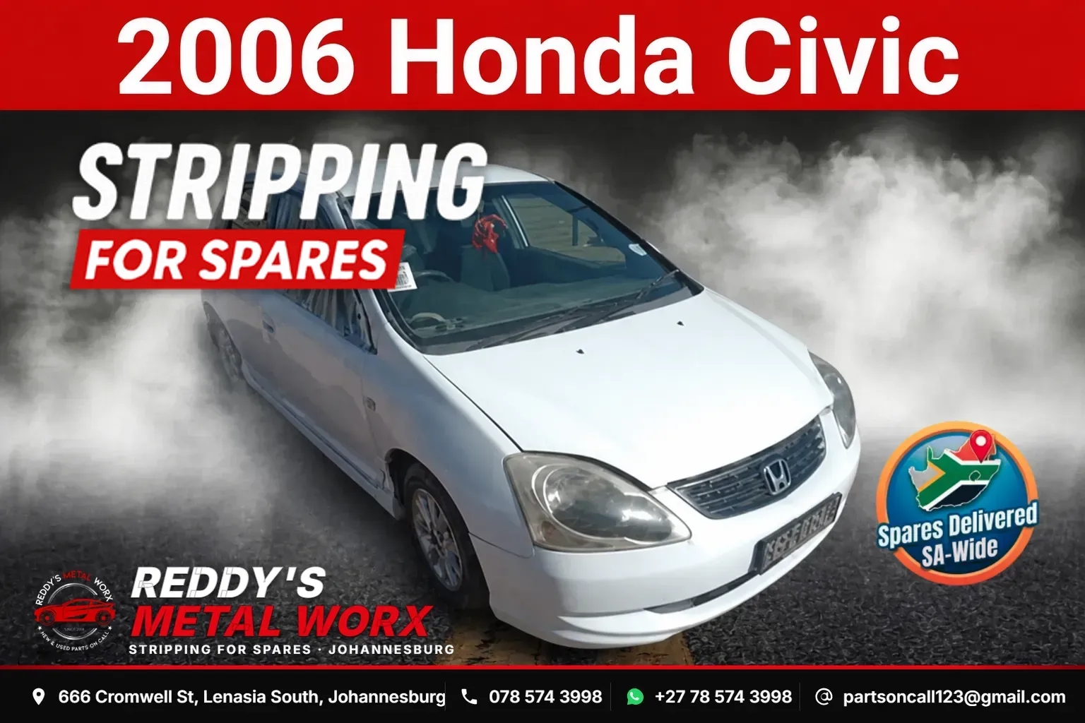 2006 Honda Civic N22A view 1
