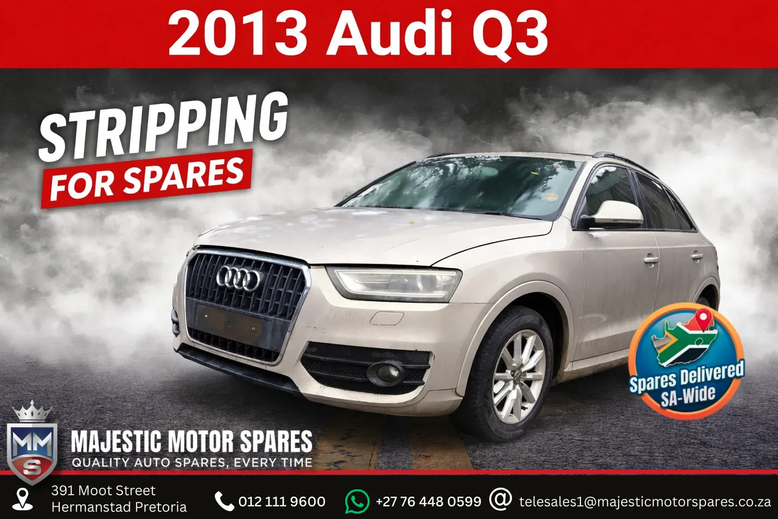 2013 Audi Q3 CFF view 1