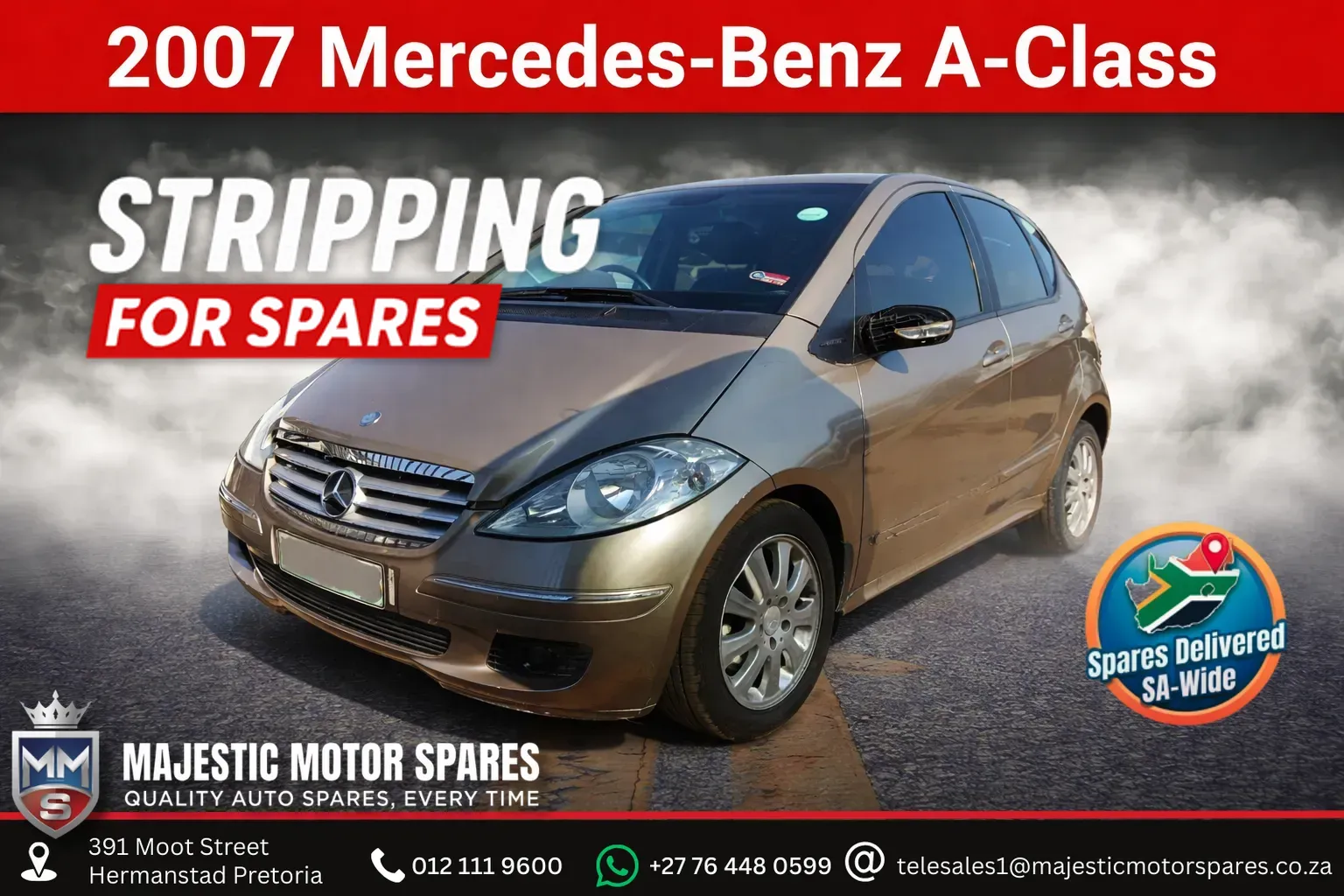 2007 Mercedes-Benz A-Class M266 view 1