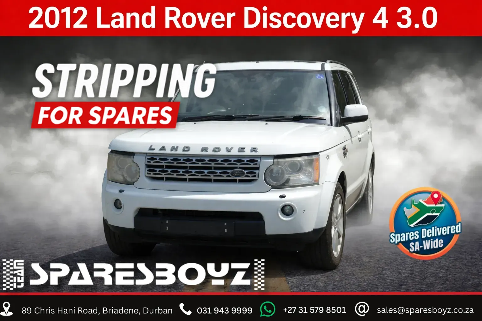 2012 Land Rover Discovery 4 SDV6 view 1