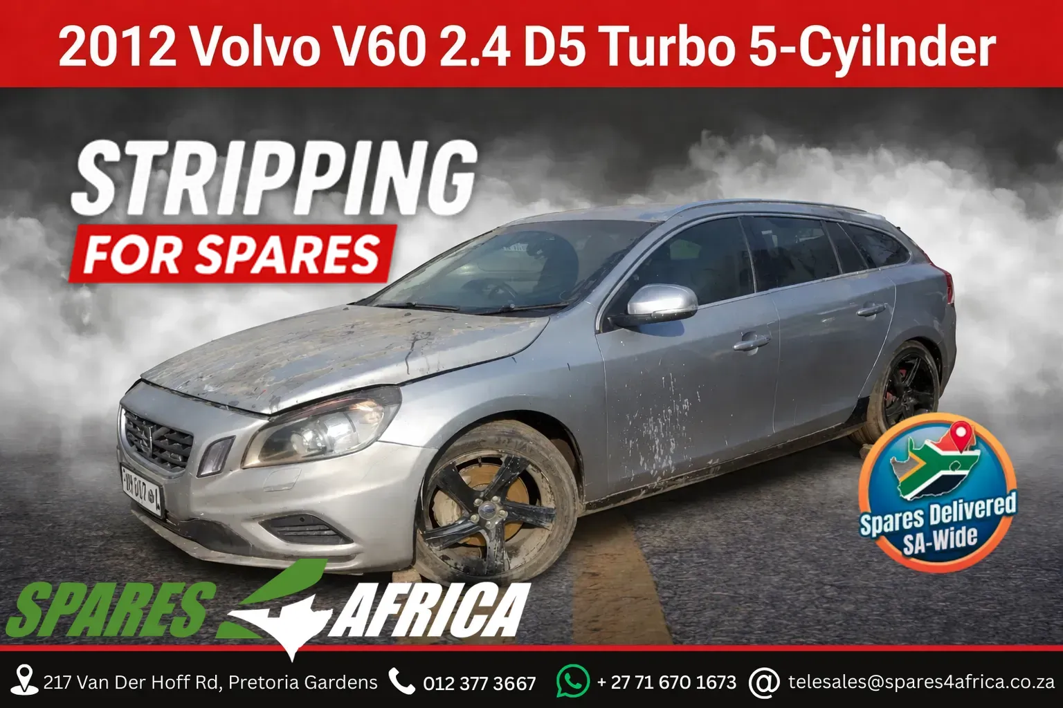 2012 Volvo V60  view 1