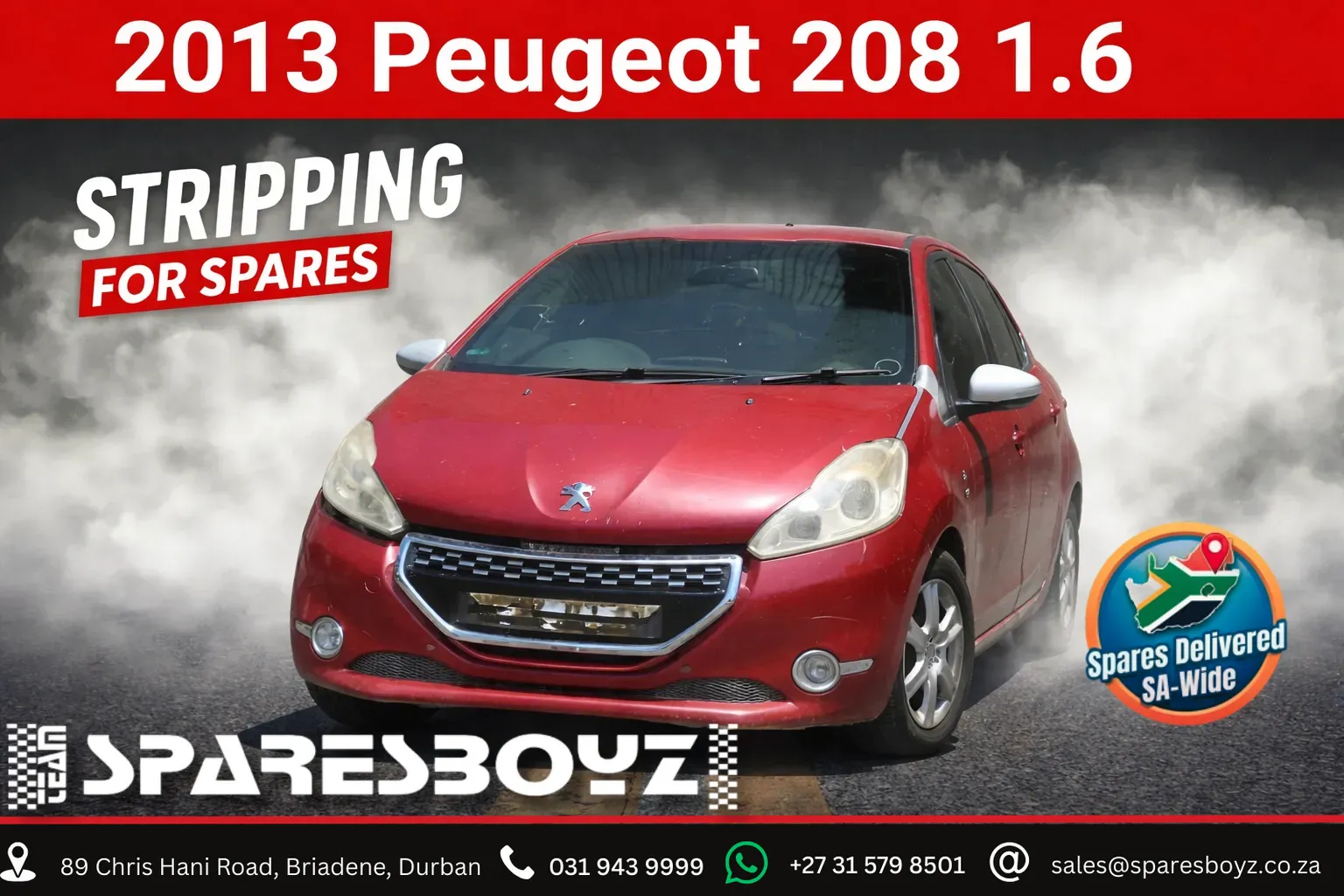 2013 Peugeot 208 10F view 1